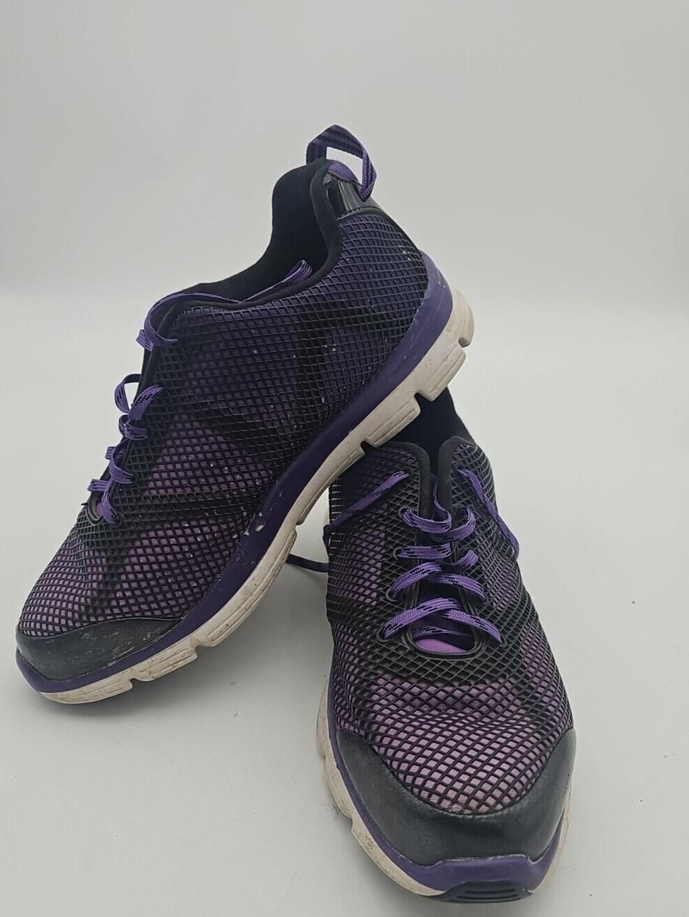 DR. COMFORT KATY Athletic Purple Mesh Walking Shoes Sneakers Womens Size 9